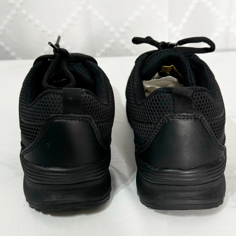 🥈 537. Sketchers Womens 9.5 Work Utility Composite Toe Memory Foam Black Shoes - Picture 5 of 12